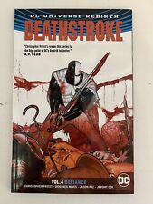 DEATHSTROKE Vol 4 DEFIANCE 2018 DC Comics TPB Christopher Priest BRAND NEW picture
