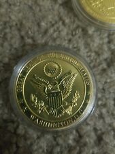 WASHINGTON, D.C. GOLD PLATED COIN 22KT GOLD 1.50