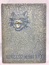 1948 University High School Yearbook Carbondale, Illinois Mummy Case Signatures picture
