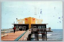 Seafood House  Myrtle Beach  South Carolina  1955   Postcard picture