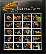 United States 2023 Endangered Species Postage Booklet Stamps of 20 MNH picture