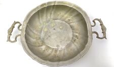 Early Antique Pewter Tray with Handles - Marked AW 1726 I.H.P. - 18C picture