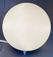 Lite FX Space Age White Orb Globe Gold Table Lamp Light 10