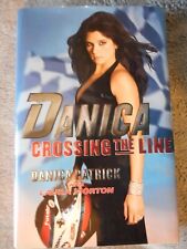 Danica Patrick signed 2006 CROSSING THE LINE 1ST Edition Book & Signing Photo picture