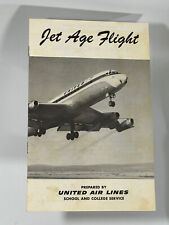 United Air Lines Booklet  Vintage picture