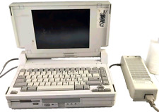 VTG Compaq SLT/286 Computer Model 2680 1988 Laptop removable keyboard, For Parts picture