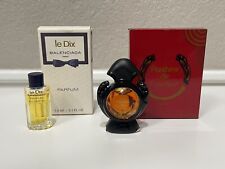Vintage Panthere de Cartier Pure Parfum 4ml Miniature Perfume le Dix Balenciaga picture