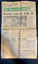 Edmund Oklahoma Going Postal Office Shooting Mass Killings Photos 1986 Newspaper picture