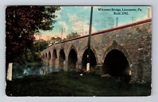 Lancaster PA-Pennsylvania, Witmers Bridge, Lancaster, Vintage Postcard picture