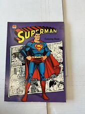 SUPERMAN COLORING BOOK WHITMAN PUBLISHING 1005 1966 EXCELLENT CONDITION picture
