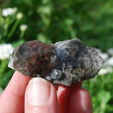2.25in 38g RARE RED Chlorite Quartz Crystal Cluster, Trigonic Record Keepers, Br picture