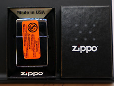 Zippo 20 Windproof High Polished Chrome Lighter, New In Box picture