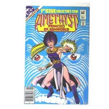 Amethyst: Princess of Gemworld #1 Newsstand in NM minus condition. DC comics [q& picture