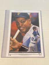2022 Topps Game Within the Game Willie Mays 10” X 14” Print #59/99  picture