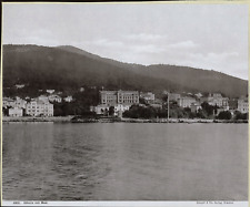 Stengel & Co, Hrvatska, Opatija (Abbey), Pogled s Mora vintage photomechanical picture