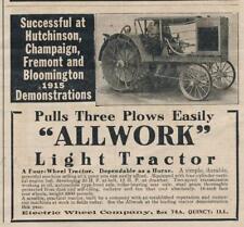 Magazine Ad - 1916 - Electric Wheel Co., Quincy, IL - 
