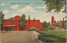 Vintage BLOOMFIELD HILLS, Michigan Postcard 