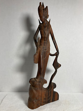 Antique Balinese Wood Sculpture Exotic Figurine 15