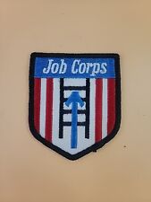 Vintage Sew On Patch Job Corps 3 Inch By 2.5 Inch NOS picture