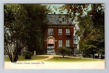Lancaster PA-Pennsylvania, Children's Home, c1908 Antique Vintage Postcard picture