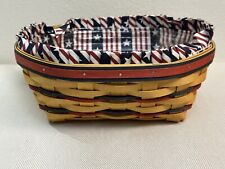 Longaberger Basket - 1999 All-American Collection - Blue Ribbon Bread Basket picture