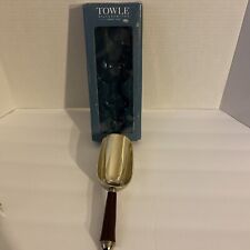 Towle Silversmiths Ice Cream Scoop With Crocodile Print Handle picture