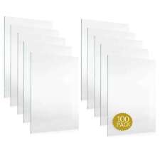100 Sheets Of UV-Resistant Frame-Grade Acrylic Replacement for 5x10 Picture picture