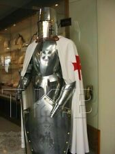 Christmas Templar Medieval Knight Suit Of Armor Combat Full Body Stand item picture