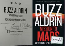 Buzz Aldrin Signed 2013 Mission to Mars Hardback Book JSA  picture