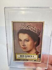 1952 Topps Look 'N See #104 Queen Elizabeth II picture