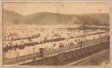 1860s Civil War CDV Rebel Prisoner Camp Elmira NY Moulton & Larkin Confederate picture