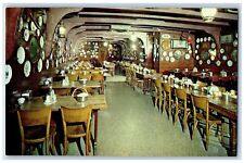 Portland Oregon OR Postcard Oyster Bar Shellfish Restaurant Interior View c1960 picture