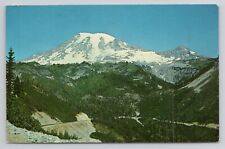 Postcard Mt Rainier Washington picture