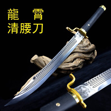 Strong Chinese Kung Fu Sword Dadao Broadsword Sharp Manganese Steel Blade Saber picture