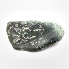 Wyoming Jade Pebble Green Nephrite Jade Stone Whole Polish Specimen WY #31 picture