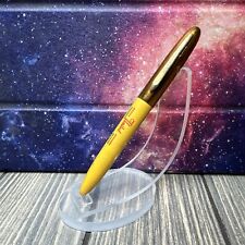 Vintage Picker Lube Yellow Gold Tone Advertisement Pen picture