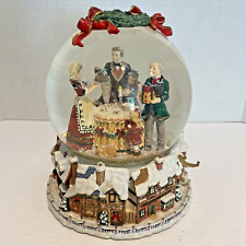 Charles Dickens Heritage A Christmas Carol Musical Snow Globe  Westland 9717 picture