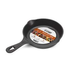 COMMERCIAL CHEF 6.5 Inch Cast Iron Skillet, Black picture