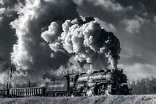 12x18 Photo Chesapeake Ohio C&O #1309 Western Maryland 2-6-6-2 steam locomotive picture