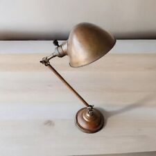 antique hubbell fairies style lamp Copper Metal Base needs Rewiring* Industrial  picture