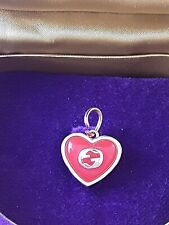 One Gucci Pendant red heart stamped picture