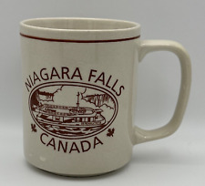 Niagra Falls Canada Hornblower Cruise Boat Coffee Tea Mug Double Sided Vintage picture