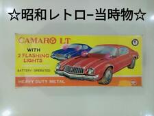 Tin Toy Showa Retro Original Rare Asahi Tin Minicar Camaro Lt picture