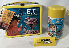 E.T.  Lunchbox Thermos Insert Aliens Movie 1982 Aladdin Universal Studio Vintage picture