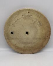 Antique Gordon Primary Battery Cell Railroad Signal Cell Lid Pat 1896 1906 R picture