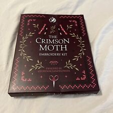 Fairyloot Exclusive The Crimson Moth Inspired Embroidery Kit Ciccarelli June ‘24 picture