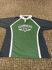 Guinness Official Merchandise Mens Polo Rugby Shirt Short Sleeve Collar Men 2XL picture