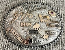 1995 Ben Johnson Celebrity Rodeo  Lazy E Arena  10K Gist Buckle picture