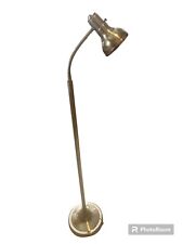 Vintage Adjustable Medical Exam Floor Light Gooseneck Lamp Metal picture