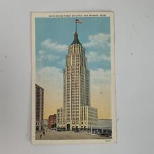 1932 Smith Young Tower Building San Antonio Texas Postcard Nic Tengg 1ct. Stamp picture